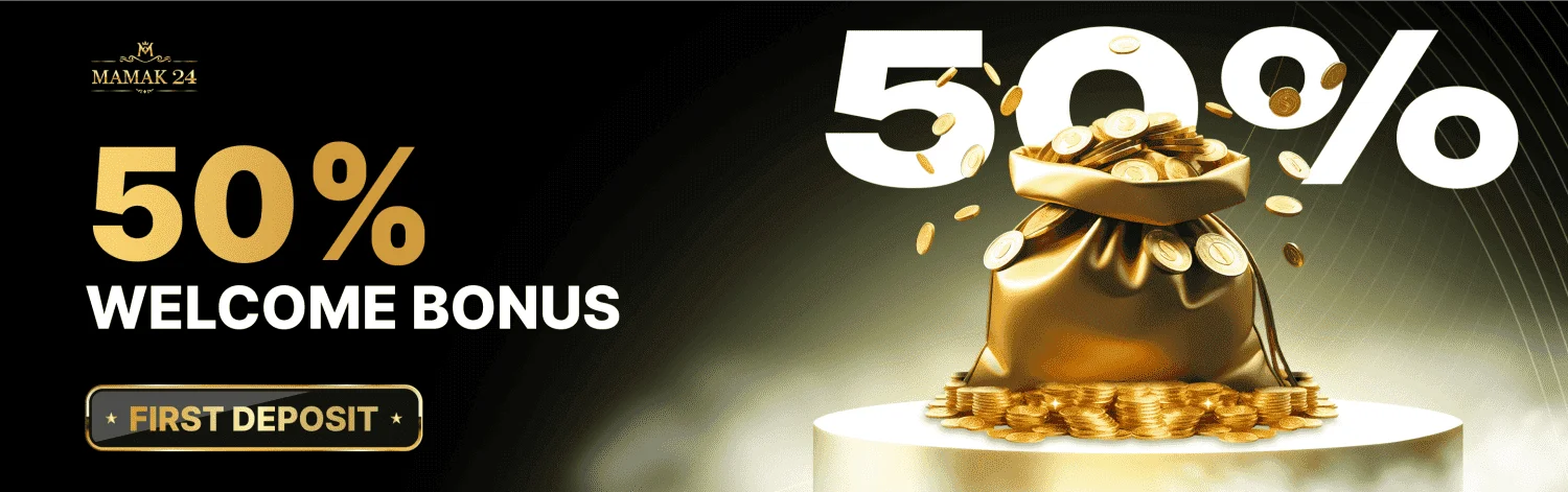 50% Welcome Bonus